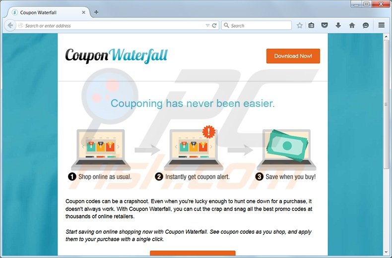 Coupon Waterfall virus