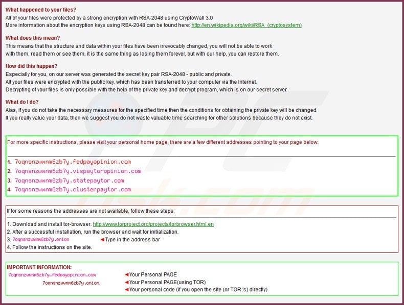 cryptowall decrypt instructions