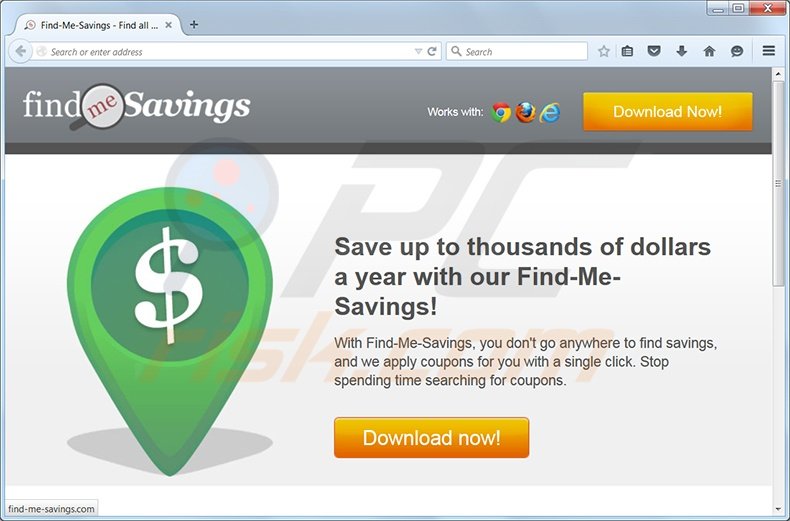 Find-Me-Savings virus