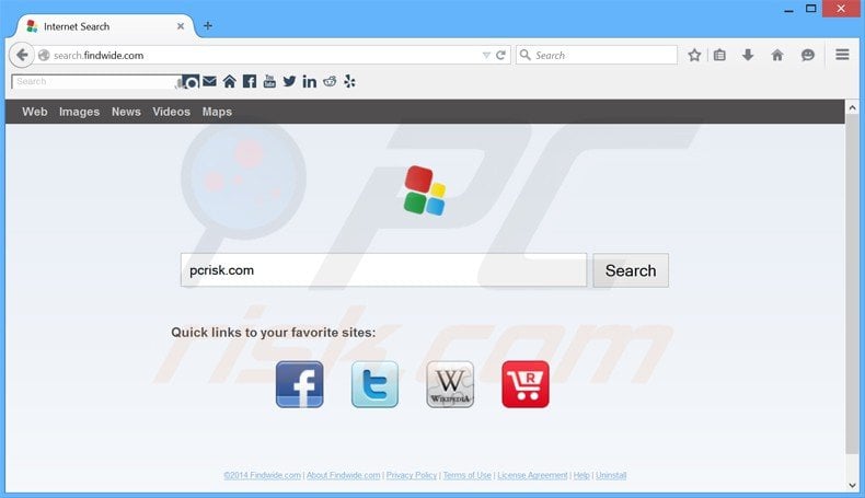 findwide.com browser hijacker