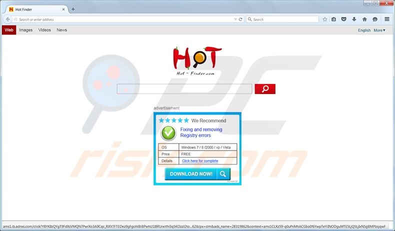 hot-finder.com redirect