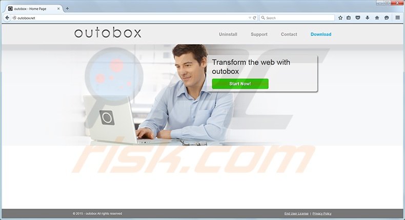 Outobox virus homepage