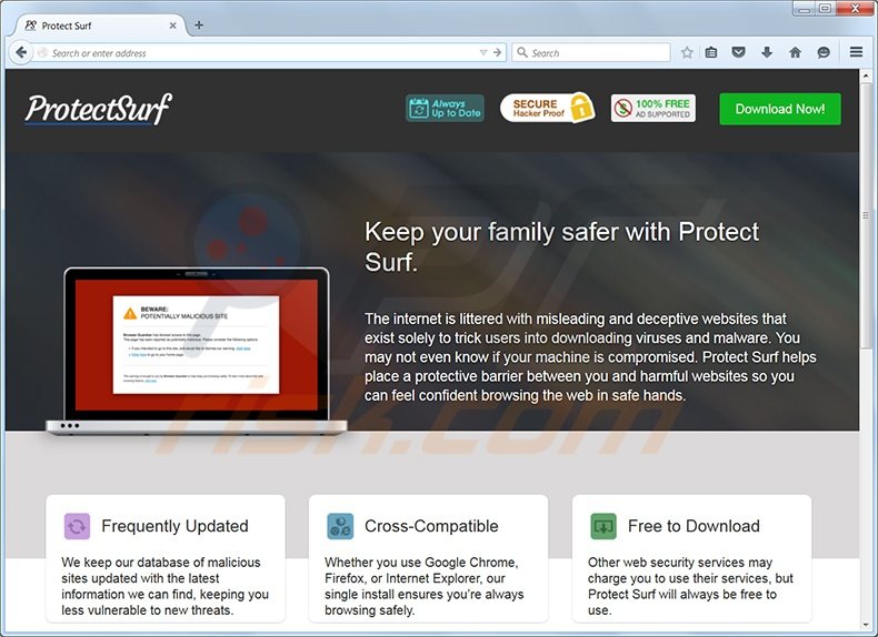 Protect Surf adware