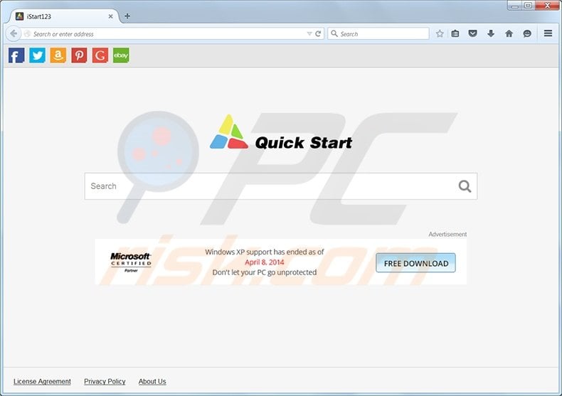 istart123.com redirect