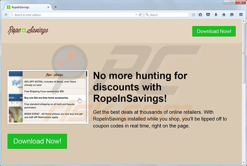 RopeInSavings virus