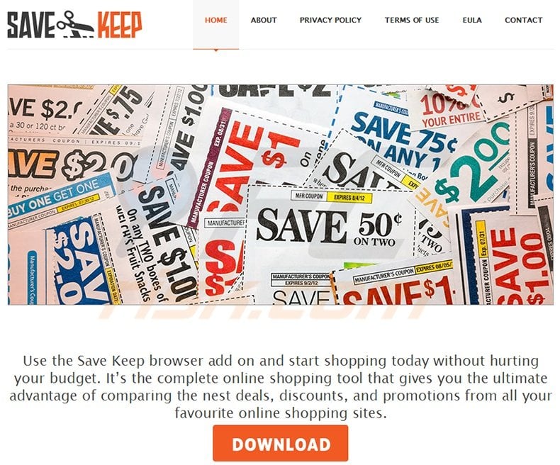 Save Keep adware