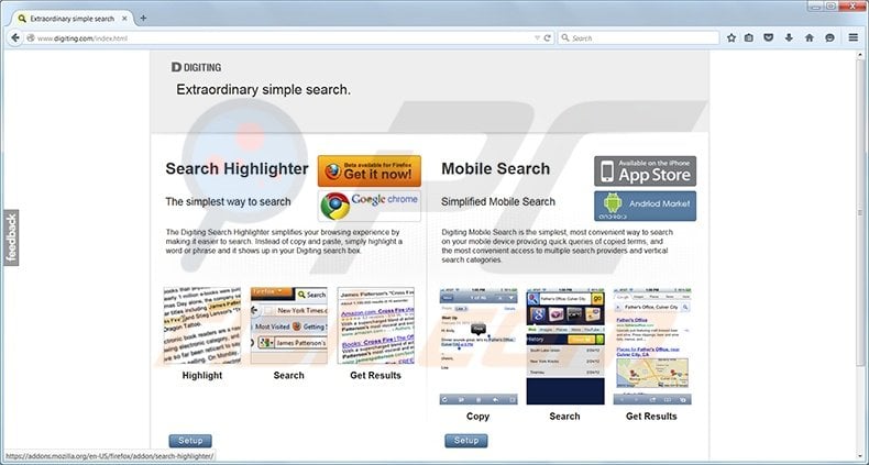 Search Highlighter ads