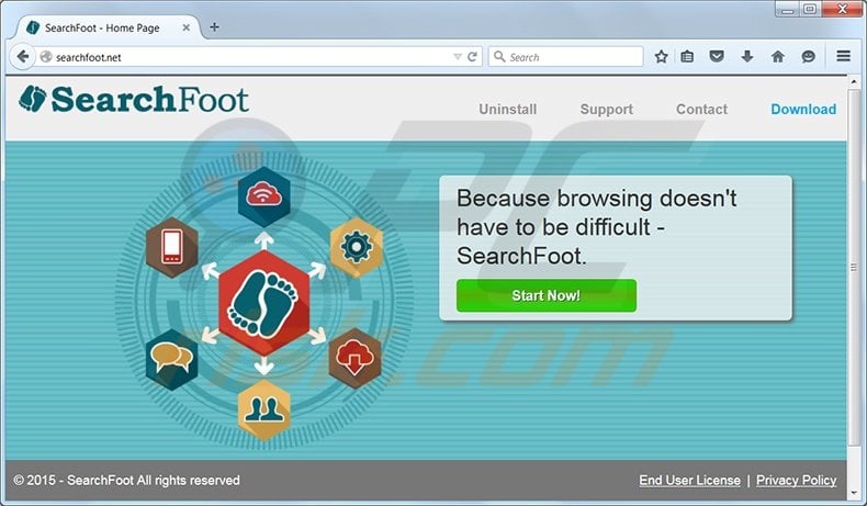 SearchFoot Ads