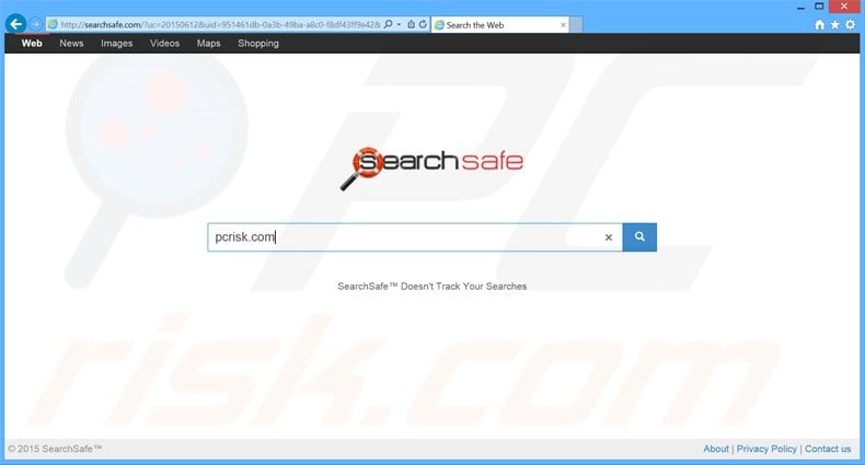 searchsafe.com browser hijacker