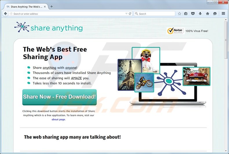 Share Anything virus