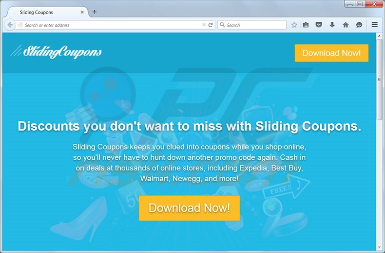 Sliding Coupons virus