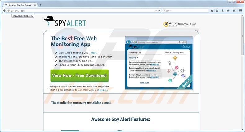 Spy Alert - potentially unwanted program