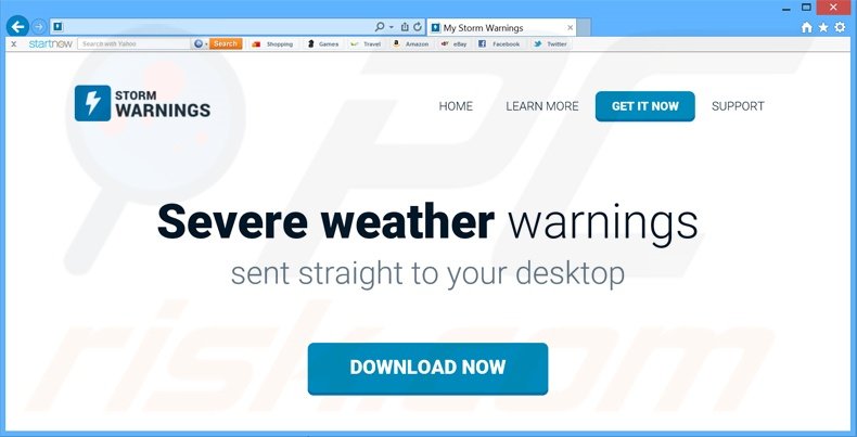 Storm Warnings adware