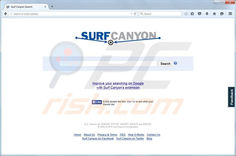 Surf Canyon redirect