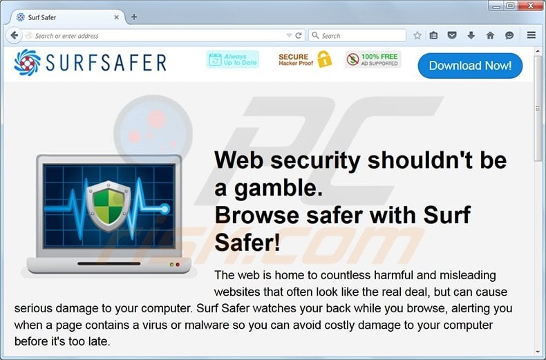 Surf Safer adware