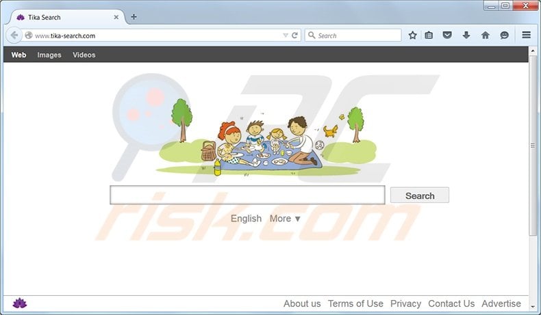 Tika-search.com virus