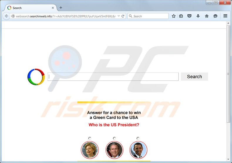 Websearch.searchinweb.info browser hijacker
