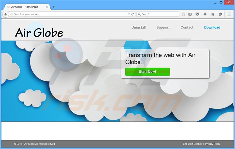 Air Globe adware