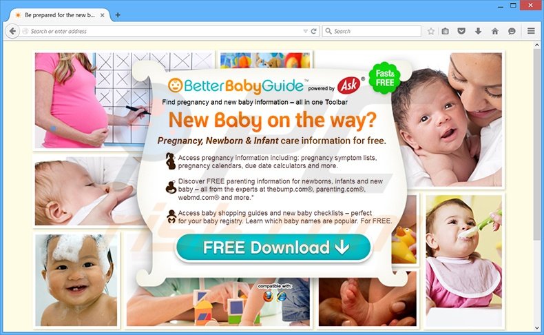 betterbabyguide browser hijacker