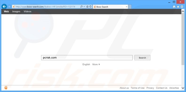 boxo-search.com browser hijacker