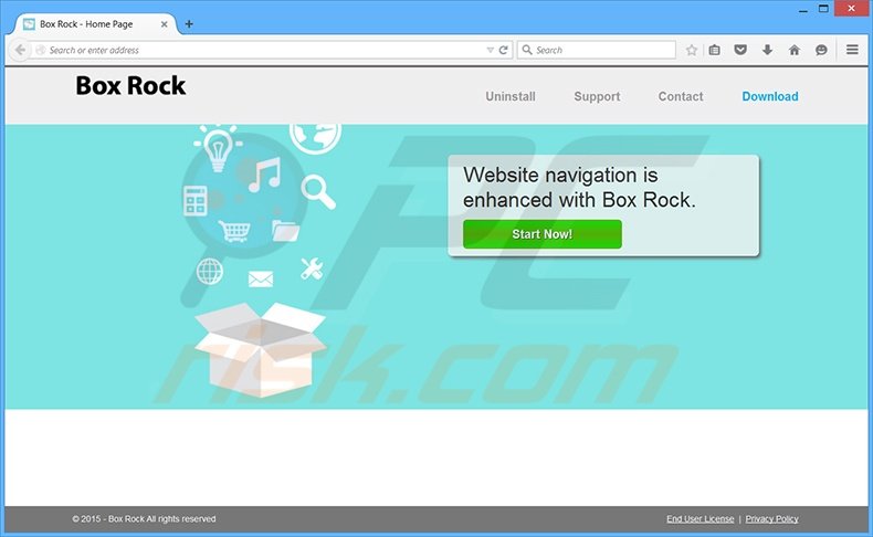 box rock adware