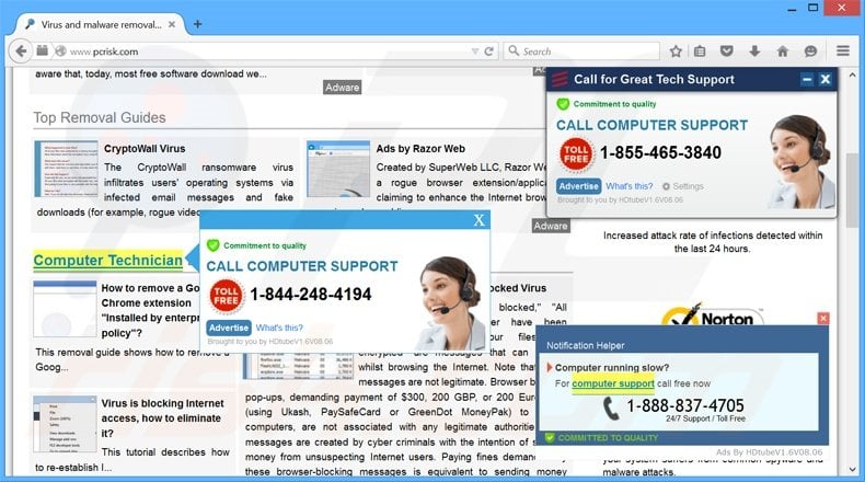 Browser Extension adware