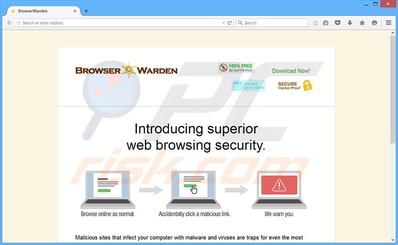 BrowserWarden adware