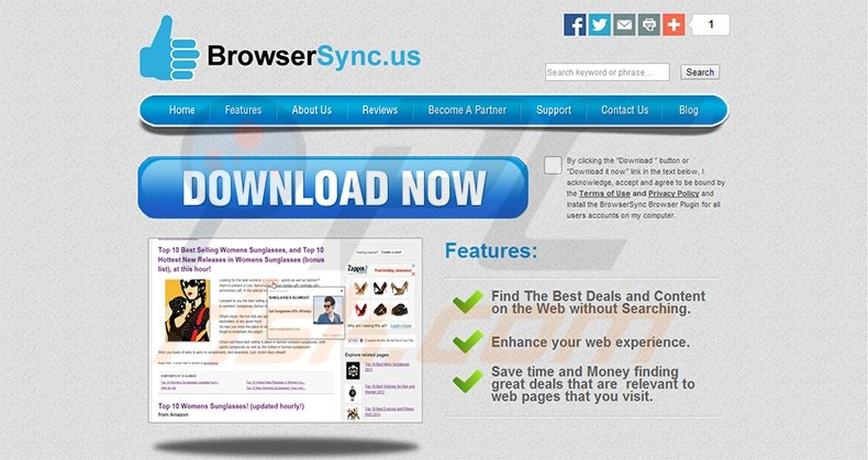 BrowserSync adware