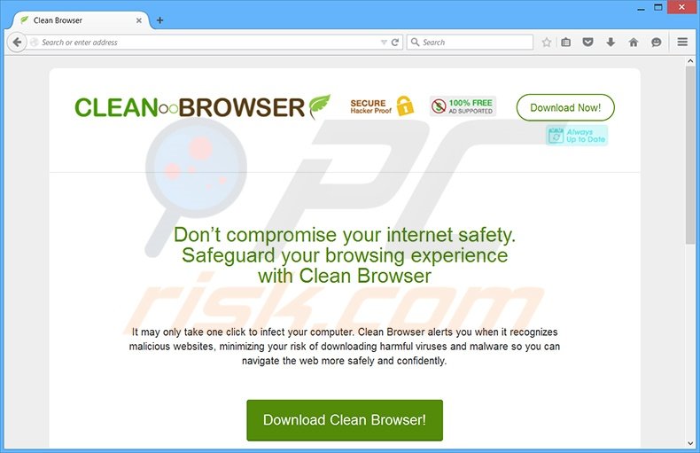 clean browser adware main