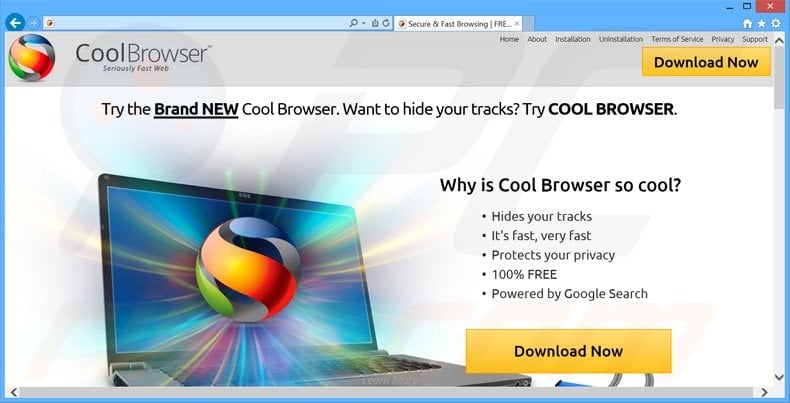 Cool Browser adware
