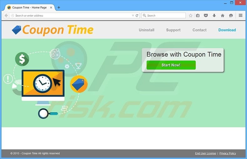 Coupon Time adware