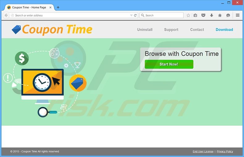 Coupon Time adware