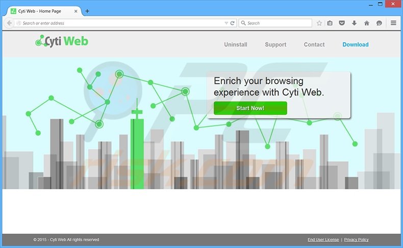 Cyti Web adware