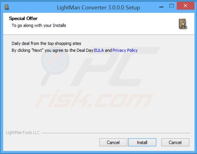 deal day adware installer