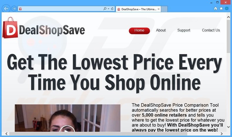 DealShopSave adware