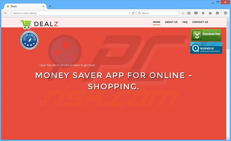 Dealz adware