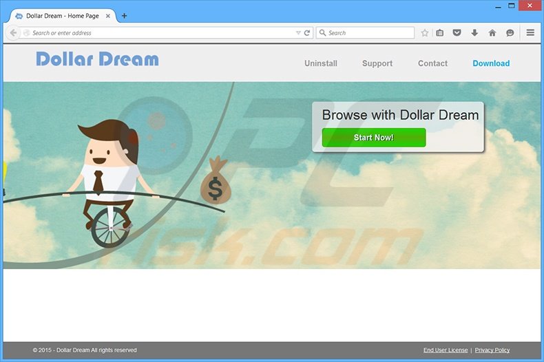 dollar dream adware