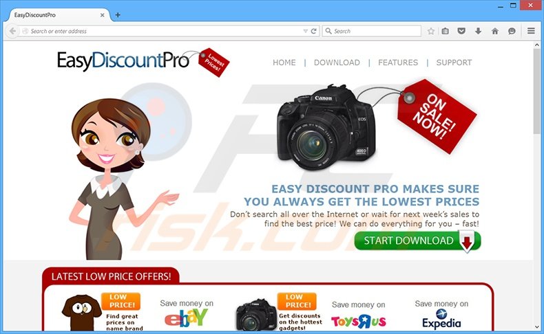 Easy Discount Pro adware