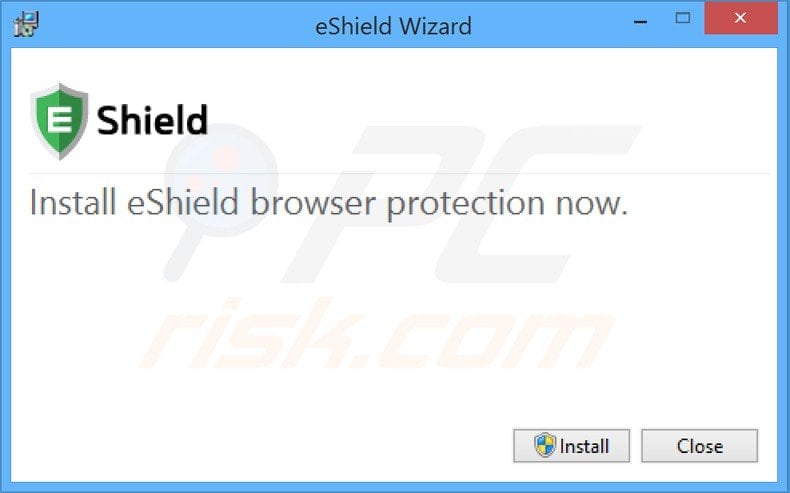 eshield browser hijacker installer setup