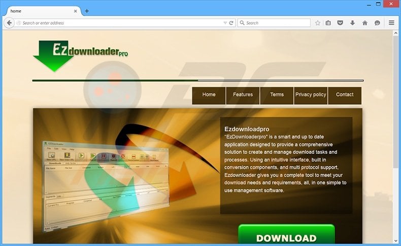 EzDownloader adware