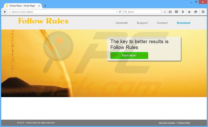 Follow Rules adware