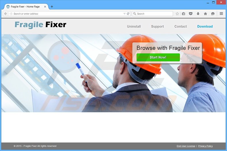 Fragile Fixer adware