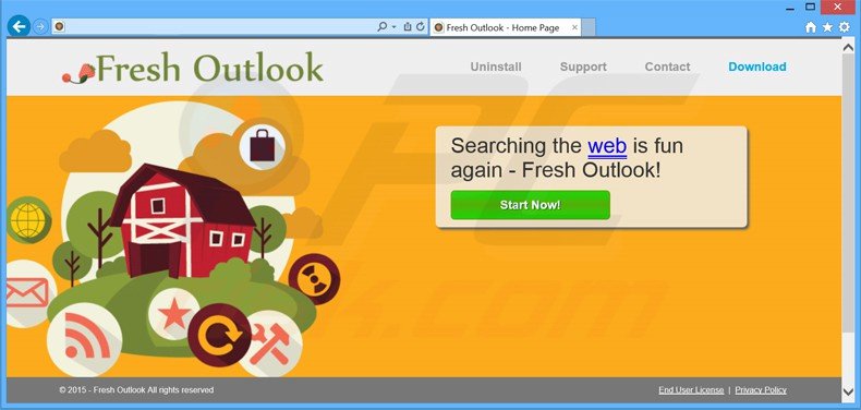 Fresh Outlook adware