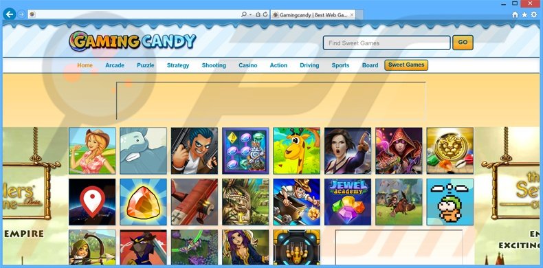 GamingCandy adware