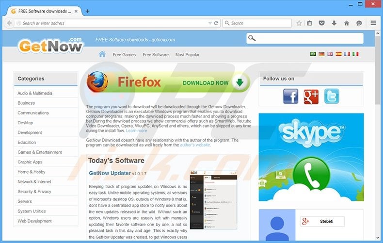 GetNow adware