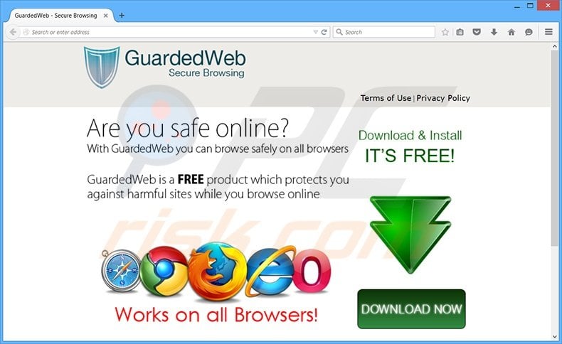 GuardedWeb adware
