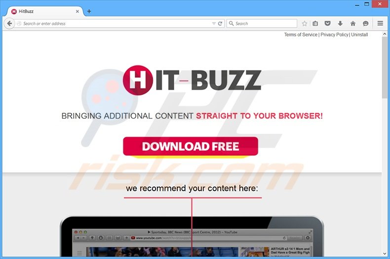 HitBuzz adware