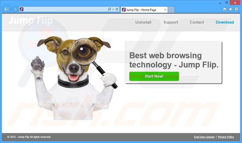 Jump Flip adware