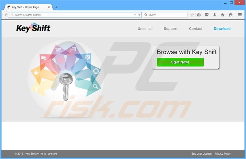 Key Shift adware