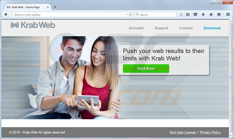 Krab Web Ads